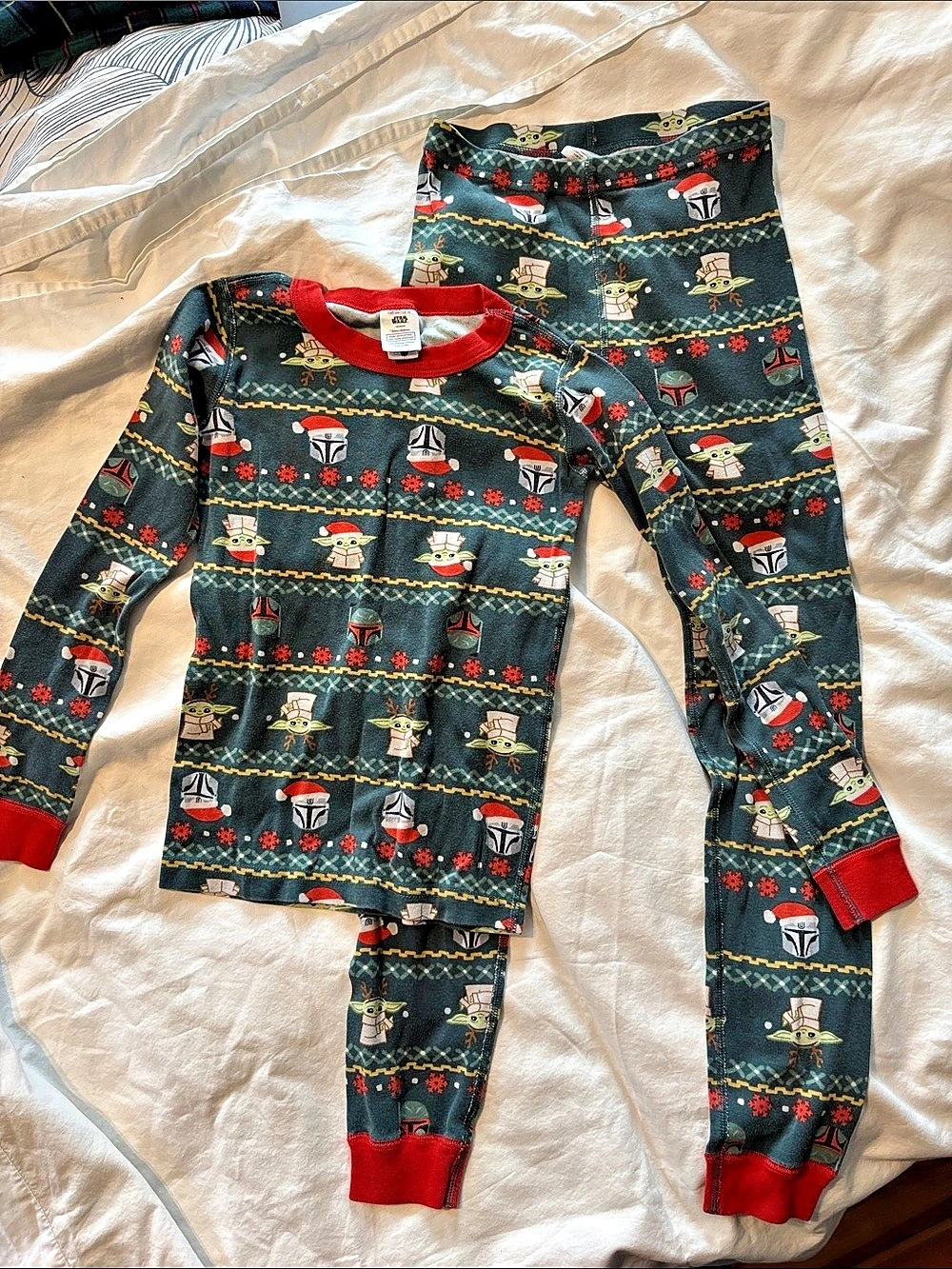 Hanna Anderson Star Wars Collection Boys Size 10 Pajama Set